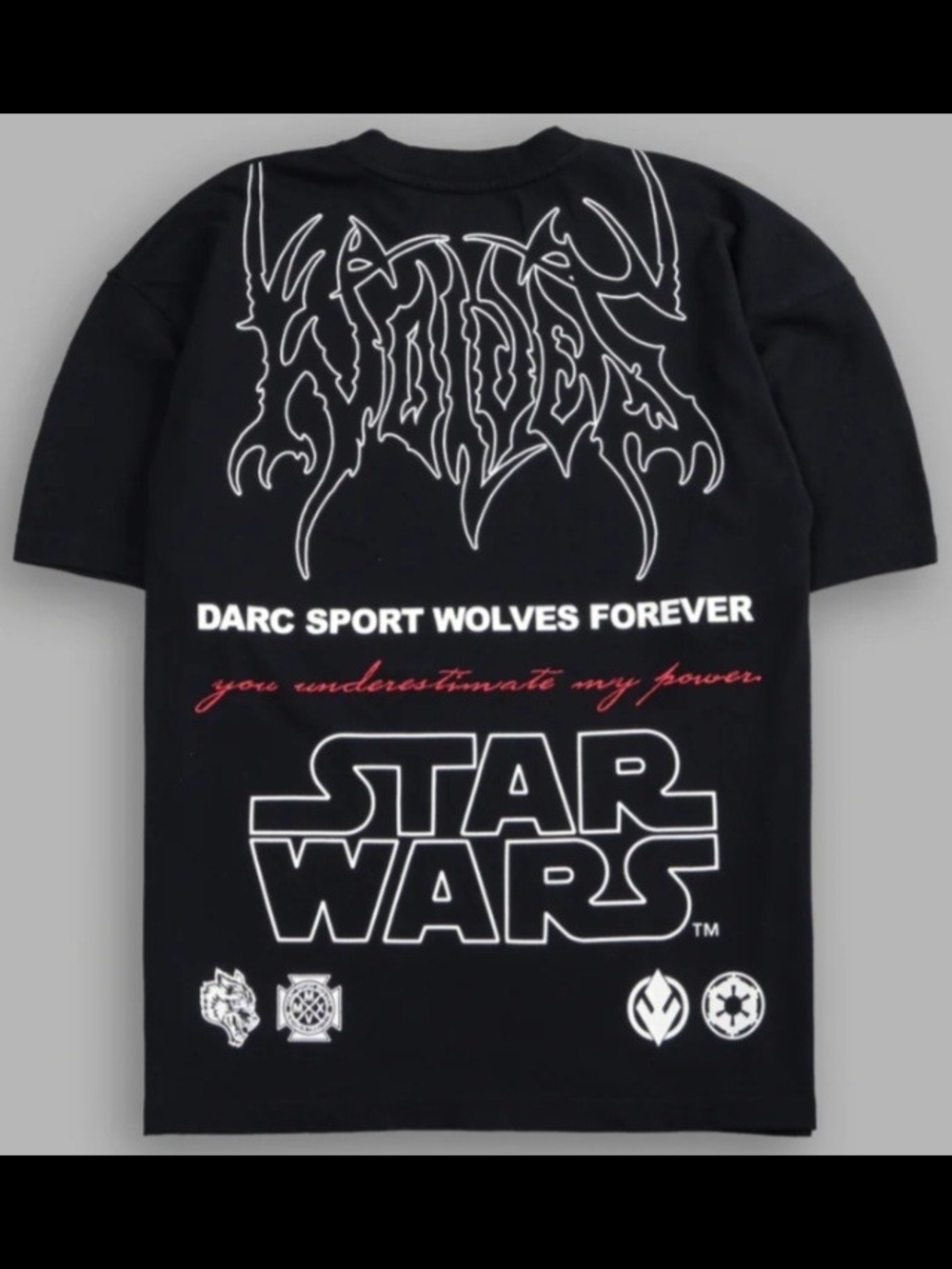 Darc Sport "You Underestimate My Power" Premium Oversized Tee
